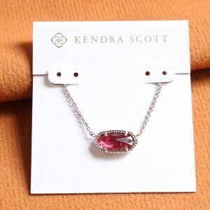 Kendra Scott | Elisa - Silver Berry red glass Necklace